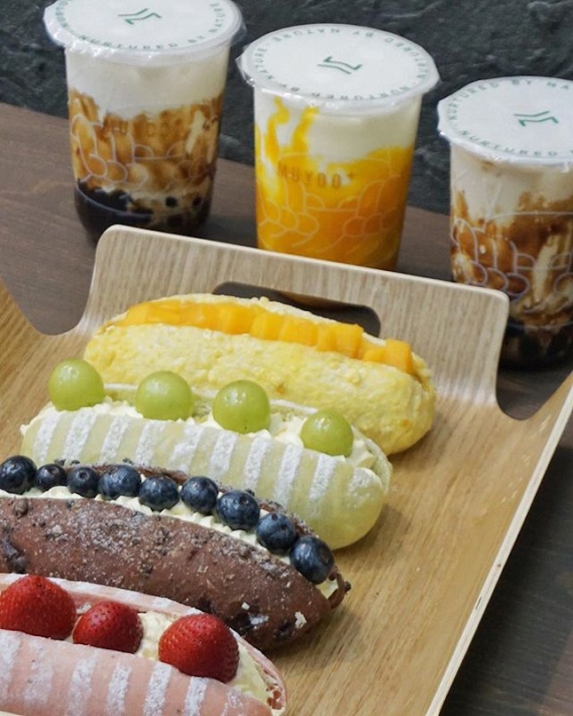 1st Ever One-Tea One-Roll Concept at @MuyooSG’s newly opened outlet at @BedokMall!