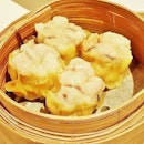 Steamed Siew Mai Pork And Prawn  Dumplings @ Tunglok Teahouse.