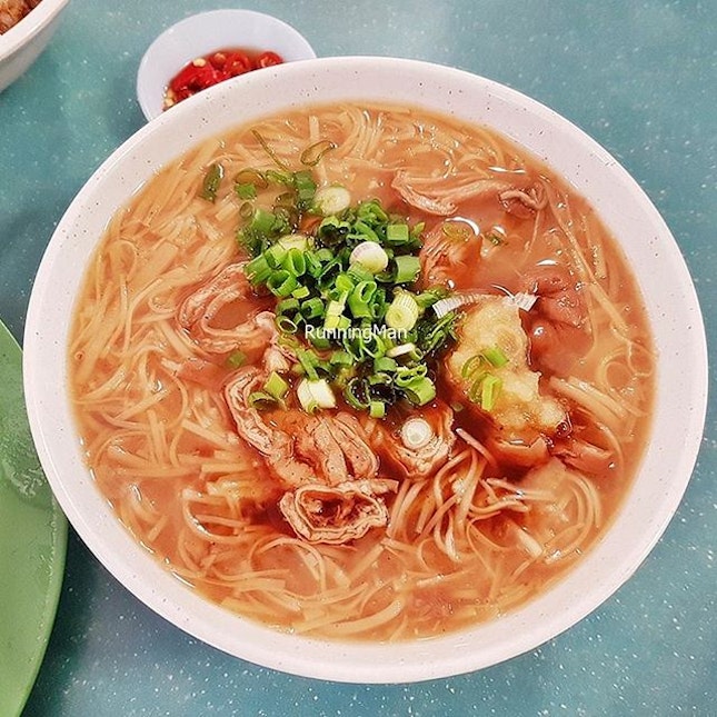 Intestine Mee Sua (SGD $3.50) @ Eat 3 Bowls.