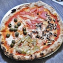Le Tradizionali Pizze Stagioni (SGD $26) @ In Piazza.
