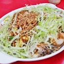 Stir-Fried Mee Sua (SGD $7 / $12 / $16) @ Jin Hock Seafood Restaurant.