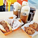 Coney Combo & Golden Chicken Combo @ A&W.
