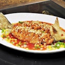 Song Shu Sea Bass Fish With Sweet & Sour Gravy (SGD $88++ per pax buffet) @ Food Capital.