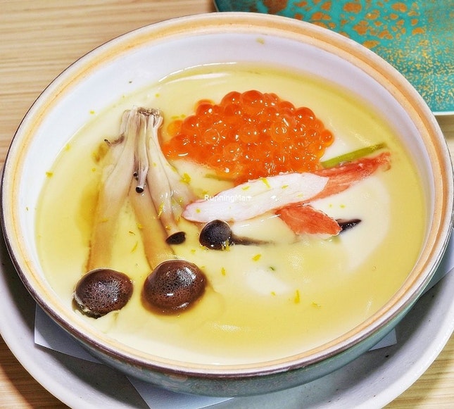 Zuwai Kani Tama Mushi (SGD $16) @ Kyoaji Dining.