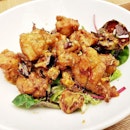 Sakura Chicken With Curry Miso And Dried Chili (SGD $12.90) @ Muji Cafe.