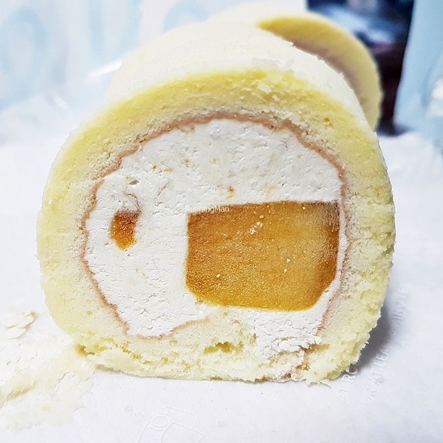 Mango Cream Cheese Roll Cake (SGD $10.90) @ Kele.