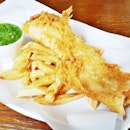 Fish And Chips Cod With Mushy Peas Set (SGD $28) @ Smiths.
