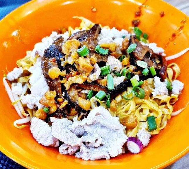 Bak Chor Mee (SGD $5) @ Lai Heng Mushroom Minced Meat Noodle.