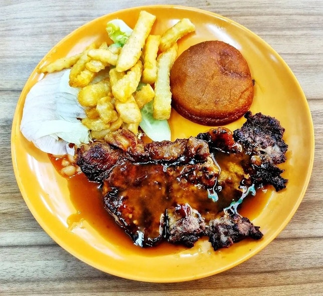 Beef Steak (SGD $9.50) @ Seletar Western Food.