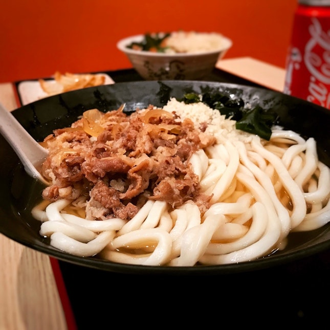 XL Beef Udon • $10.80 (Promo Price)