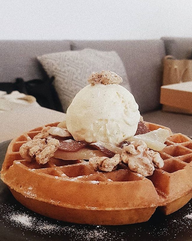 Always a foolproof place for waffles and the best vanilla ice cream.