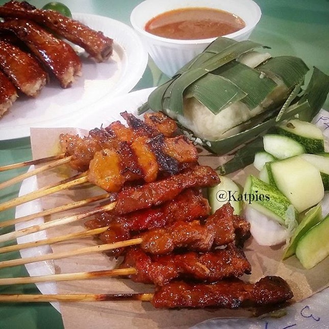 Pork and Mutton Satay from Soon Lee Heng Satay.