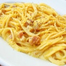 Spaghetti Carbonara (€12)
