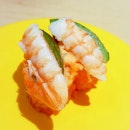 Lobster Salad with Ebi Avocado Maki ($1.60)
