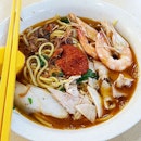 Today's Lunch; Penang Prawn Mee ($4) My First Sunday Banking.