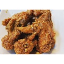 Soy Sauce Fried Chicken 1/2 #misskorea #supper #burpple #koreanchicken #goodwithbeer