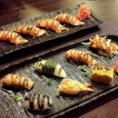 Highlight of our whole meal and their signature - Aburi sushi!