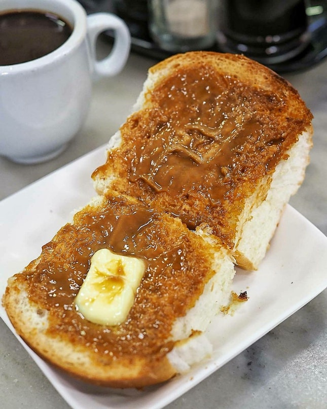 Toast Bread With Kaya
