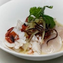 Lobster & Hokkaido Scallop Soup with 20-year Gu Yue Long Shan Rice Wine Soup