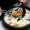 Vegetarian Fish Slice Beehoon Soup