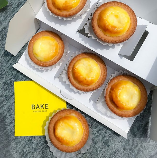 Bake cheesetart [PROMO: 6 for $10, UP: $3.50 each] 
LAST DAY to grab your chance for a ~50% off these bake cheese tarts (with no queue and no frills 😎) when u download the Club Bake app!