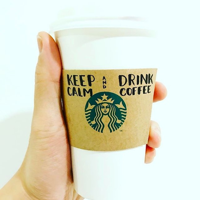 Keep Calm and Drink Coffee 😎 #coffeequotes