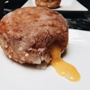 May May's Liu Sha donuts ($7) - They say good things come in threes and these donuts attest to it.