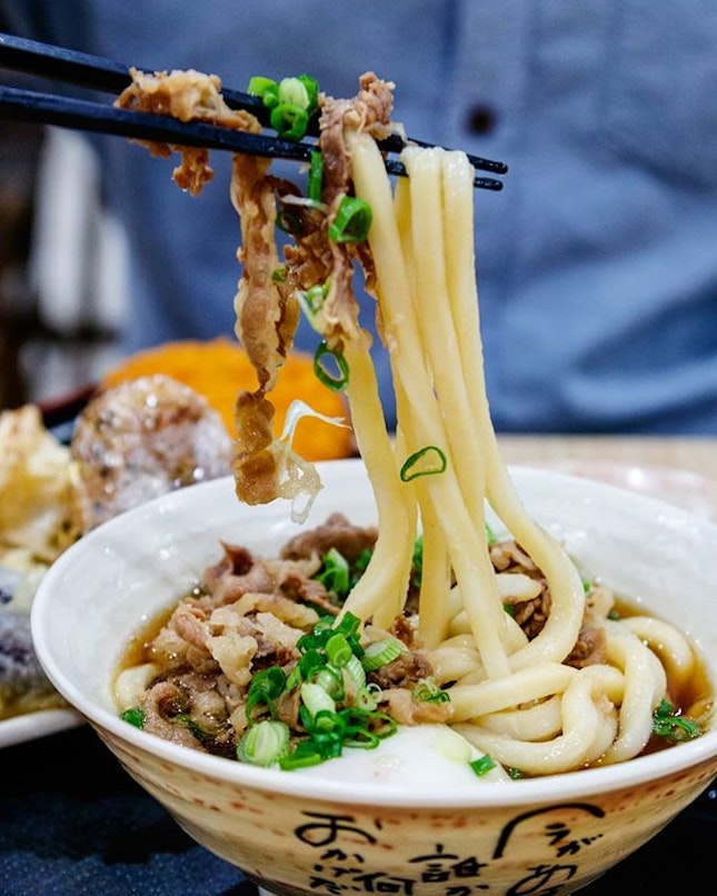 @tamoyasg offers a decent range of noodle dishes - primarily udon - to choose from.