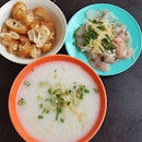 Fresh Raw Fish Porridge and Yau Char Kwai 😋😋😋
.