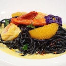 It's so good to find squid ink pasta that's done right here in Malaysia.