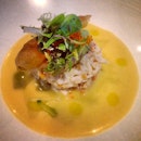 #crab #salad (w chilled corn velouté and avocado)

#seafood #food #sgfood #instafood #rws #rwsfoodaffair #oceanrestaurant #singapore