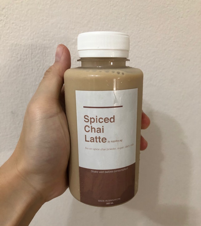 Spiced Chai Latte ($5)