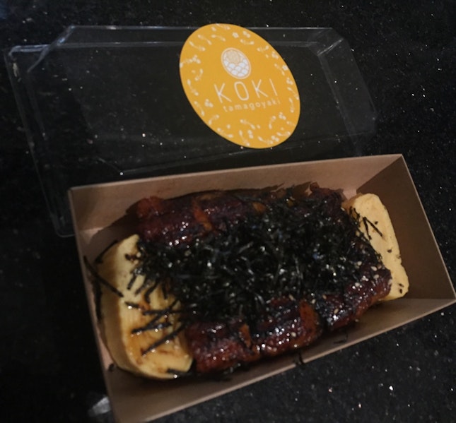 Delicious Unagi Tamagoyaki With Cheese
