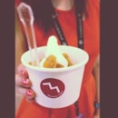 #yogurt #icecream from #missionjuice #yummy #iconvillage #strong #original #burpple