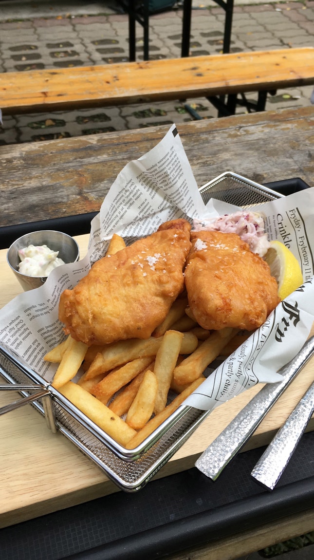 Royal Caravan’s Fish & Chips meals start from $5.90 (varies per fish).