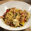 Both the Lobster Linguine and Teriyaki Chicken Salad were very good!