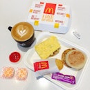 When you are rarely up early but have to attend an early appointment today- Macdonalds Breakky!