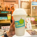 Coconut milkshake at Mr.Coconut, recommended by a friend.