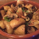 Mushrooms Sautéed in Olive Oil ($10)
[]
De La Huerta.