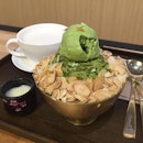 Green Tea Bingsu ($11.90)
❄️
Injeolmi Latte ($4.40)
❄️
Love that the refreshing Bingsu was served in a more manageable portion & the unique choices of latte 👍🏻
❄️ #burpple