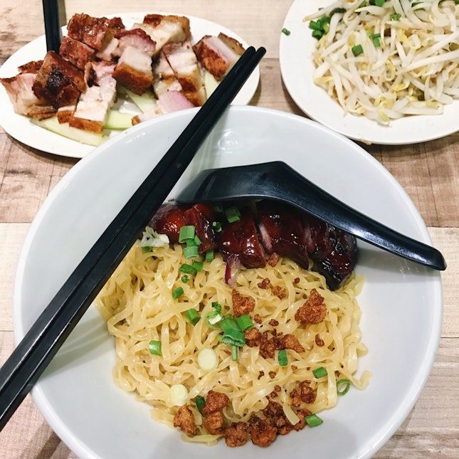 Hakka Noodles With Premium Char Siew (RM8.50)