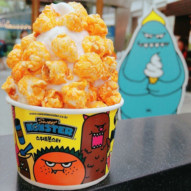 Jeju Tangerine Flavoured Popcorn!!!