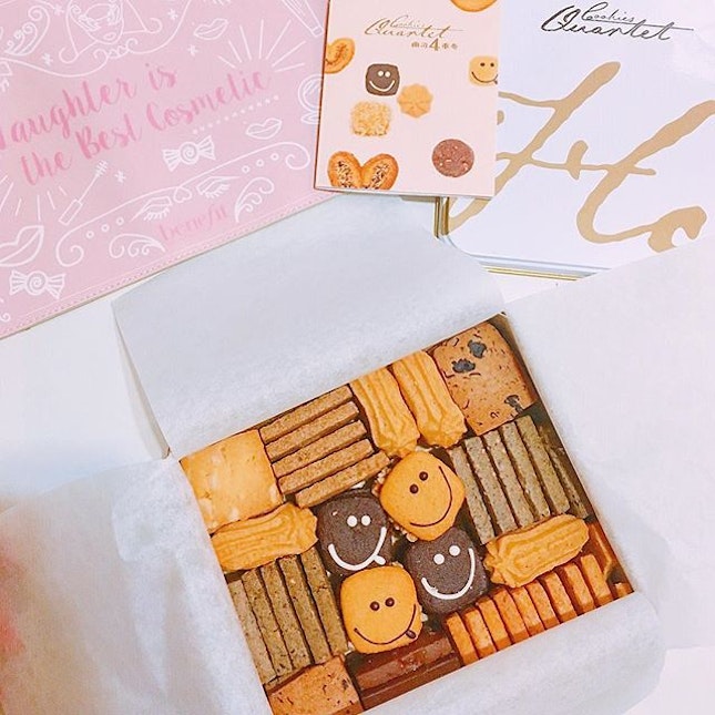 (Hong Kong) Popular cookie brand Cookies Quartet 曲奇4重奏- known for its handmade product quality and a healthier choice as they use organic ingredients and healthy nuts..