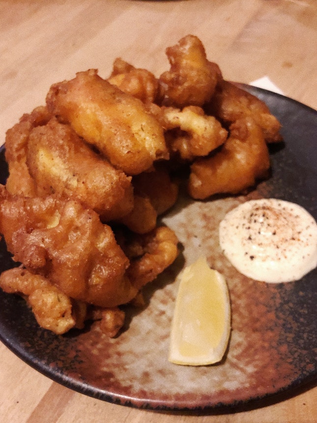 Fried Crispy Squid ($12)