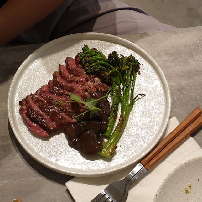 Steak And Broccolini