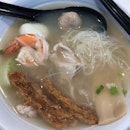 Lao Jiang Soup With Bee Hoon ($6)