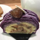Sweet Purple Potato And Chestnut Roll ($7.90)