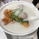Meat Ball Congee ($10.80)