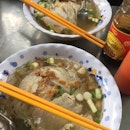 Rice Noodle Soup With Meat