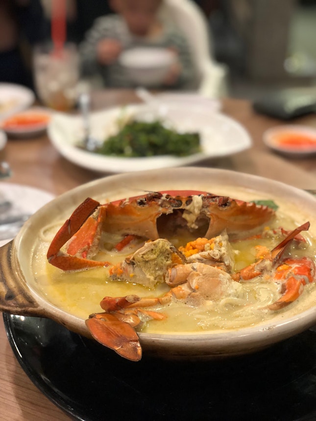 Claypot Crab BeeHoon Soup